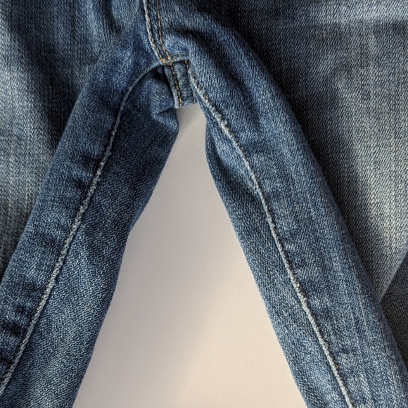 Lucky Brand Brooke Skinny Jeans Torn Distressed Denim Size 4/27 - Picture 8 of 12